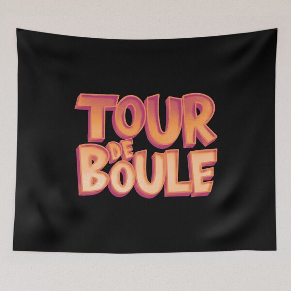 Item preview, Tour de Boule Pétanque orange designed and sold by Kalli-design.