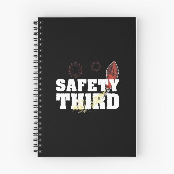Item preview, Safety Third Pyrotechnics Fireworks Certified Pyrotechnician designed and sold by StrongShirts.
