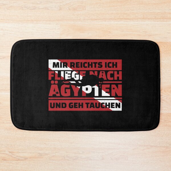 Item preview, Enough for me I'll fly to Egypt and go diving flag designed and sold by StrongShirts.