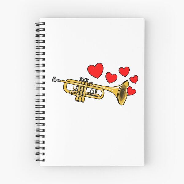 Item preview, Valentines Day Trumpet Player Trumpeter Anniversary Wedding Musician designed and sold by doodlerob.