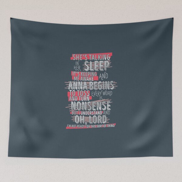 Item preview, Anna Begins  Counting Crows designed and sold by LucaWallaces.