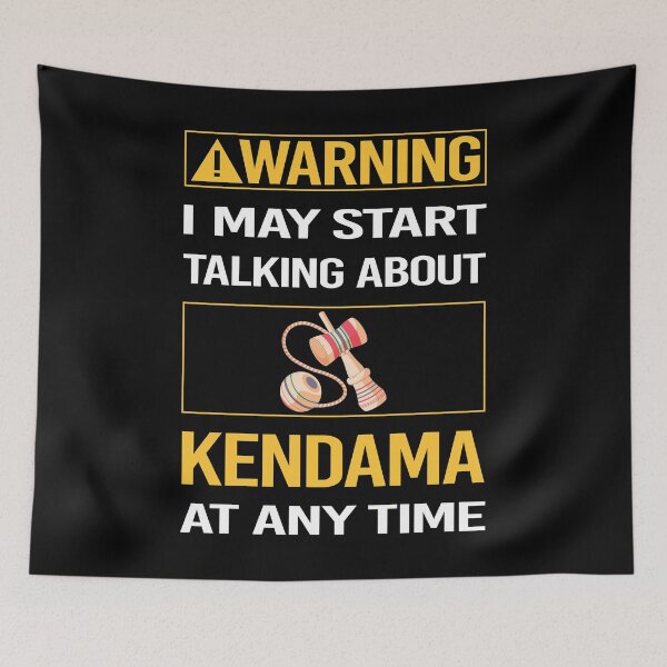 Item preview, Funny Warning Kendama designed and sold by FulviaContreras.