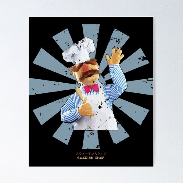 Swedish Chef Wall Art for Sale