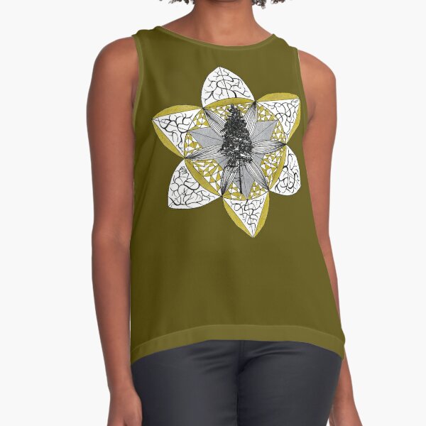 Alchemy of the Forest: Trees Collection I Sleeveless Top