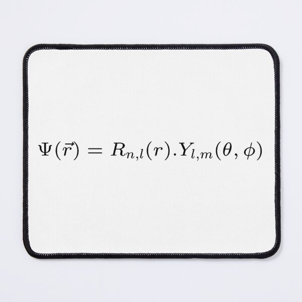 Item preview, wave function of a particle in a central force potential designed and sold by NoetherSym.