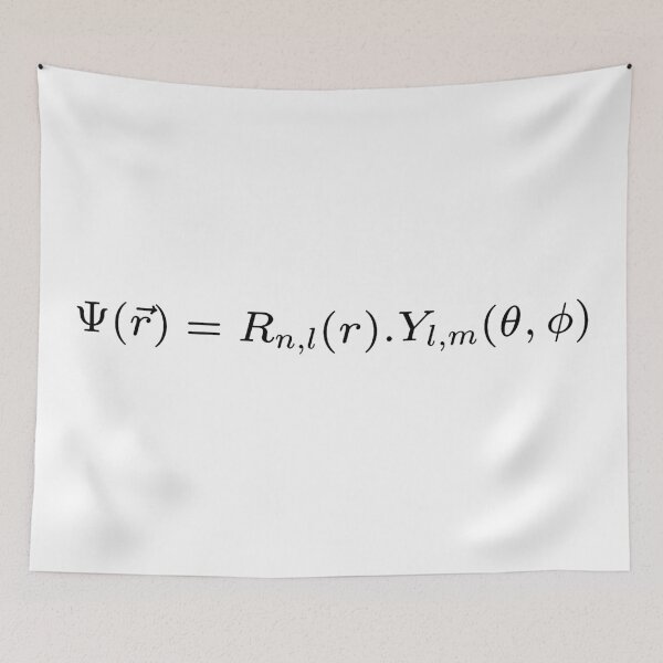Item preview, wave function of a particle in a central force potential designed and sold by NoetherSym.