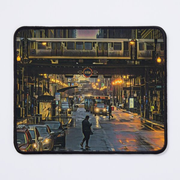 Item preview, Chicago at Night designed and sold by SofiaStutio.