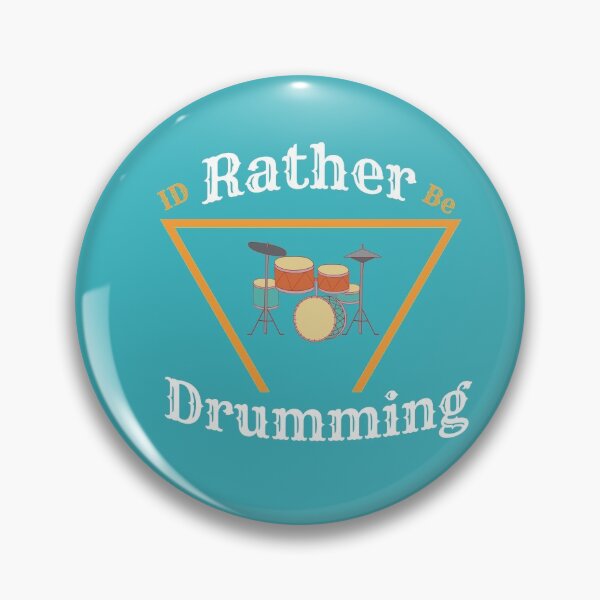 Item preview, ID Rather Be Drumming  designed and sold by Linizarti-casely Store.