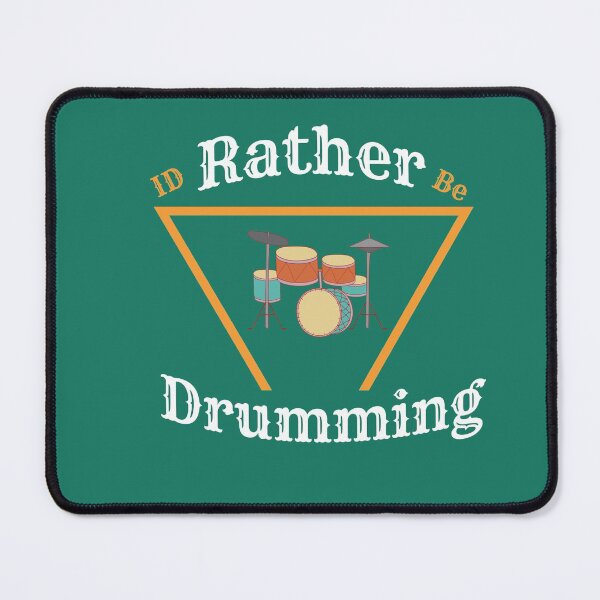 Item preview, ID Rather Be Drumming designed and sold by Linizarti-casely Store.