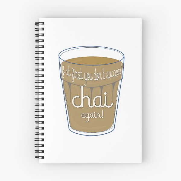 Item preview, If at first you don't succeed, chai again! designed and sold by novabee.