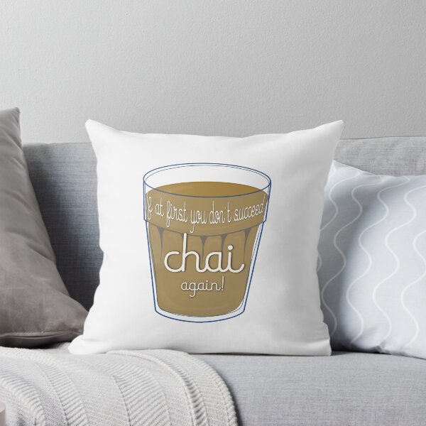 Item preview, If at first you don't succeed, chai again! designed and sold by novabee.