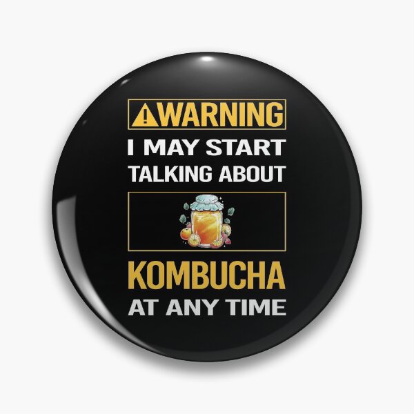 Item preview, Funny Warning Kombucha Booch designed and sold by FulviaContreras.
