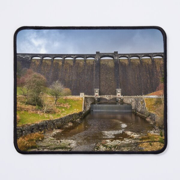Item preview, The Claerwen Reservoir Dam Elan Valley designed and sold by VnGphoto.
