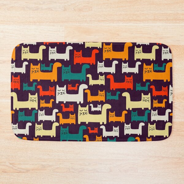 Item preview, pattern cat colorful designed and sold by silviaCat.