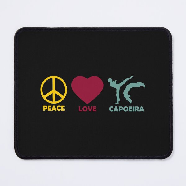 Item preview, Funny Capoeira Fighter Peace Love Gift designed and sold by richter74.