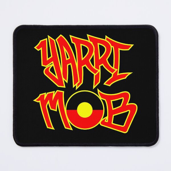 Item preview, Yarri Mob Graffiti - Aboriginal Flag 5 designed and sold by wigilwigil.
