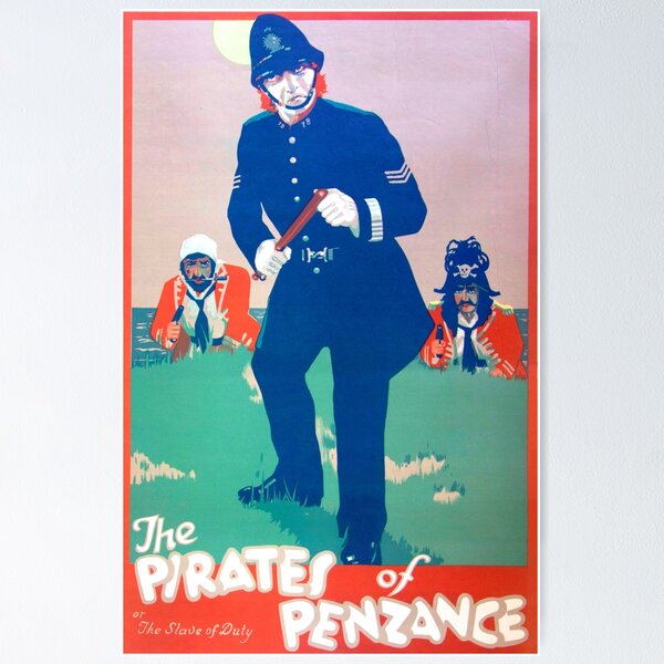 PIRATES OF PENZANCE - 11x17 Framed Movie Poster 