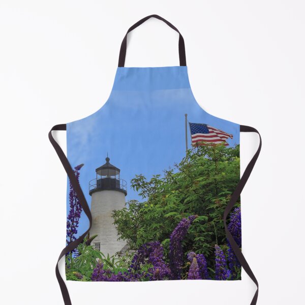 Item preview, Pemaquid Point Lighthouse in Bristol, Maine, while the Lupine are in bloom. designed and sold by LindaCPhoto.