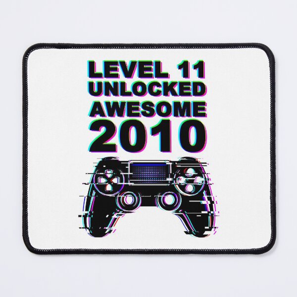 Item preview, Level 11 Unlocked Awesome 2010 Video Game 11th Birthday Gift designed and sold by Jackmorial.