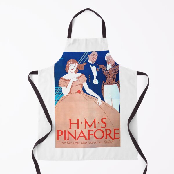 Item preview, HMS Pinafore Gilbert and Sullivan Vintage Poster Opera designed and sold by vintageprints7.