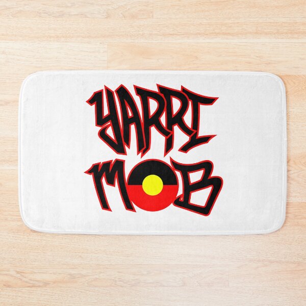 Item preview, Yarri Mob Graffiti - Aboriginal Flag 3 designed and sold by wigilwigil.