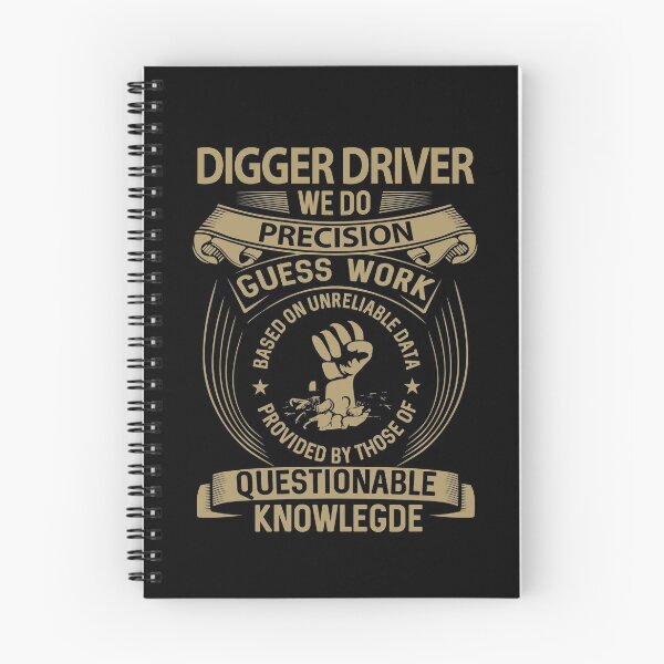 Item preview, Digger Driver T Shirt - We Do Precision Job Gift Item Tee designed and sold by smueller39.
