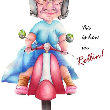 Artwork thumbnail, This is how we Rollin by Imogen Boshstar Art