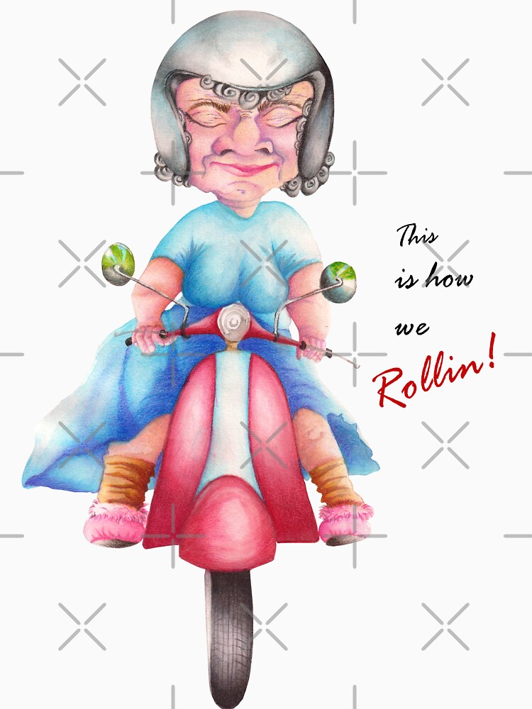 Thumbnail 7 of 7, Classic T-Shirt, This is how we Rollin designed and sold by BeckmogArt.