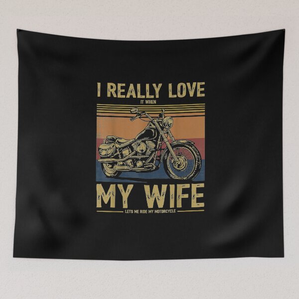 Item preview, I Really Love It When My Wife Lets Me Ride My Motorcycle designed and sold by vuhungbnz.