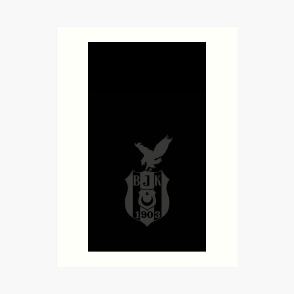 Art Besiktas JK, Beşiktaş, Wallpaper Framed Art Print for Sale by  BasilAdrian