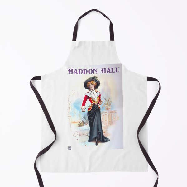Item preview, Haddon Hall Vintage lady Gilbert Sullivan designed and sold by vintageprints7.