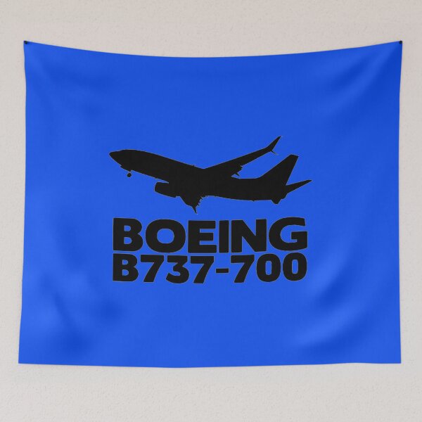 Item preview, BOEING B737-700 SILHOUETTE PRINT  designed and sold by Ljubomir Cvijovic.