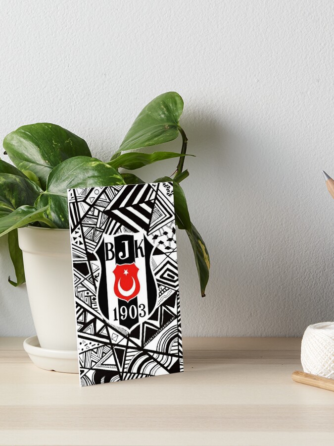 Art Besiktas JK, Beşiktaş, Wallpaper Framed Art Print for Sale by  BasilAdrian