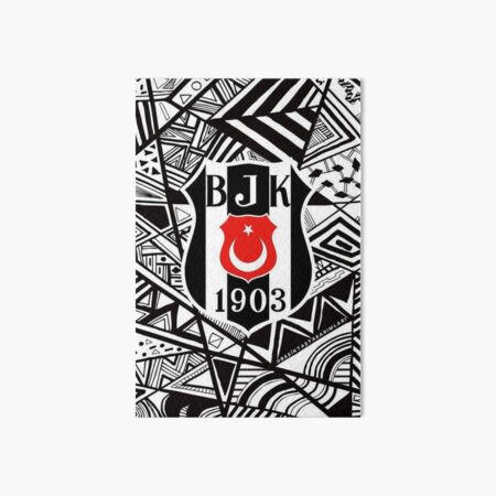 Art Besiktas JK, Beşiktaş, Wallpaper Framed Art Print for Sale by  BasilAdrian