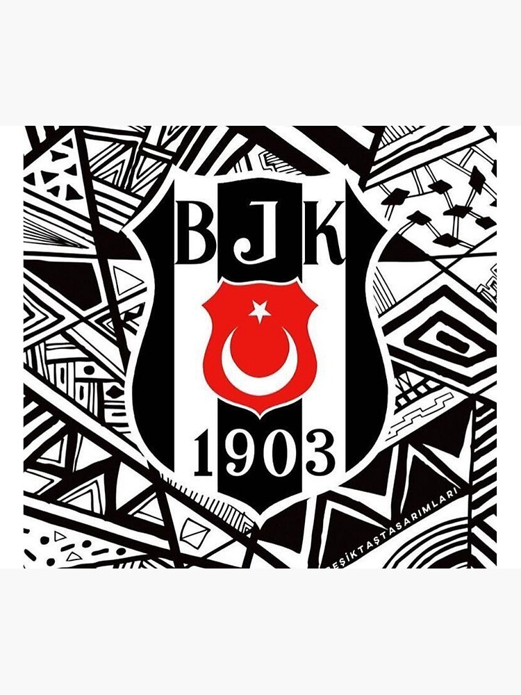 Besiktas Jk Art Duvet Cover