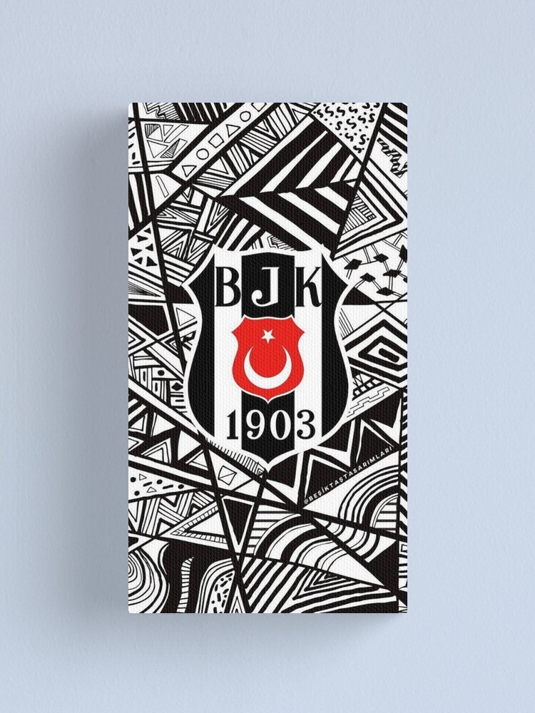 Art Besiktas JK, Beşiktaş, Wallpaper Framed Art Print for Sale by  BasilAdrian