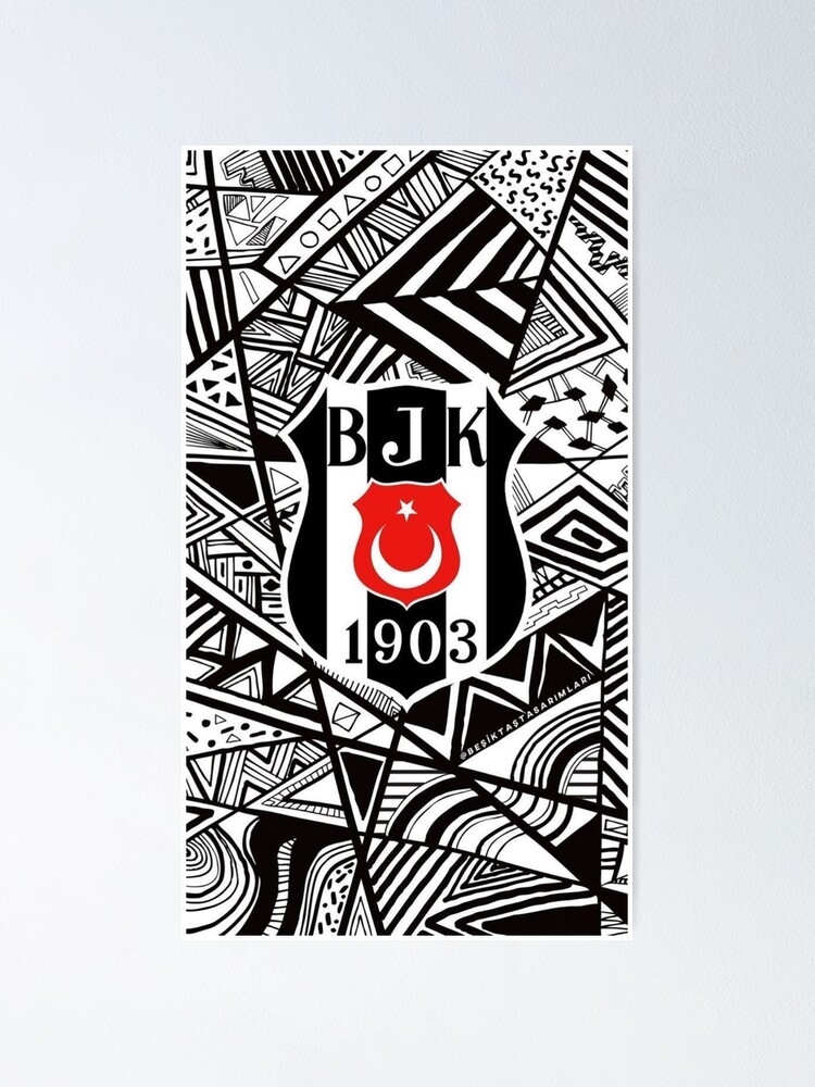 Illustration Besiktas JK, Beşiktaş, Art | Poster