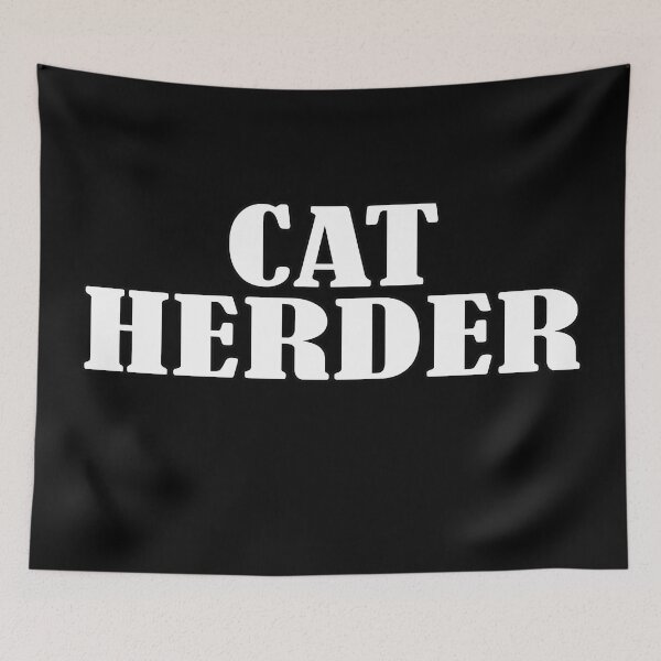 Item preview, cat herder designed and sold by thobealtaf.