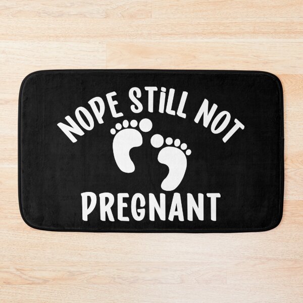 Item preview, Nope Still Not Pregnant , Funny Christmas , Funny Thanksgiving , Funny Holiday Tee, Not Pregnant 																 designed and sold by plussorn.