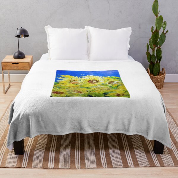 Item preview, The wind in the sunflowers. designed and sold by Natalia_Shchip.