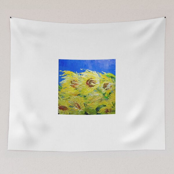 Item preview, The wind in the sunflowers. designed and sold by Natalia_Shchip.