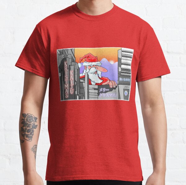 Kaiju Kristmas Santazilla Classic T-Shirt