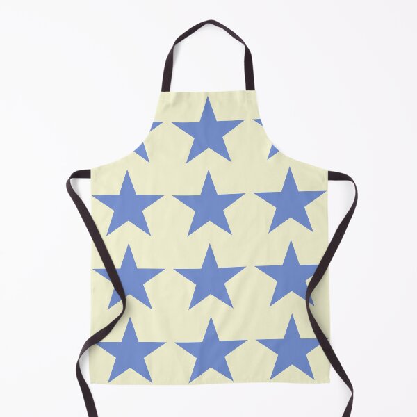 Item preview, Large DANUBE BLUE and CREAM STARS designed and sold by RachelMacht.