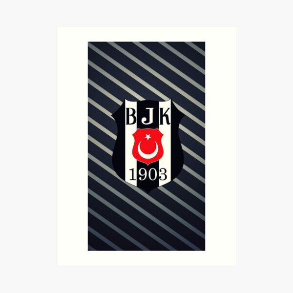 Art Besiktas JK, Beşiktaş, Wallpaper Framed Art Print for Sale by  BasilAdrian