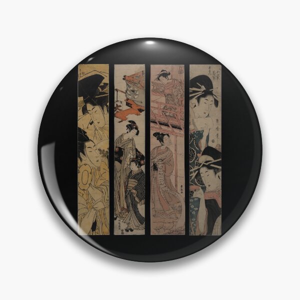 Item preview, Vintage Japanese Geisha Nippon Woman Girls 1281 designed and sold by TheAplus.
