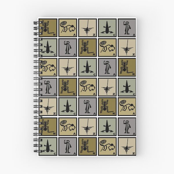 Item preview, Nazca Lines Repeat designed and sold by DapperDanStudio.