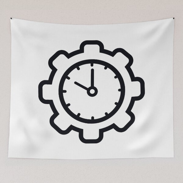 Item preview, Time Management Icon t-shirt  designed and sold by KARTICK DUTTA.