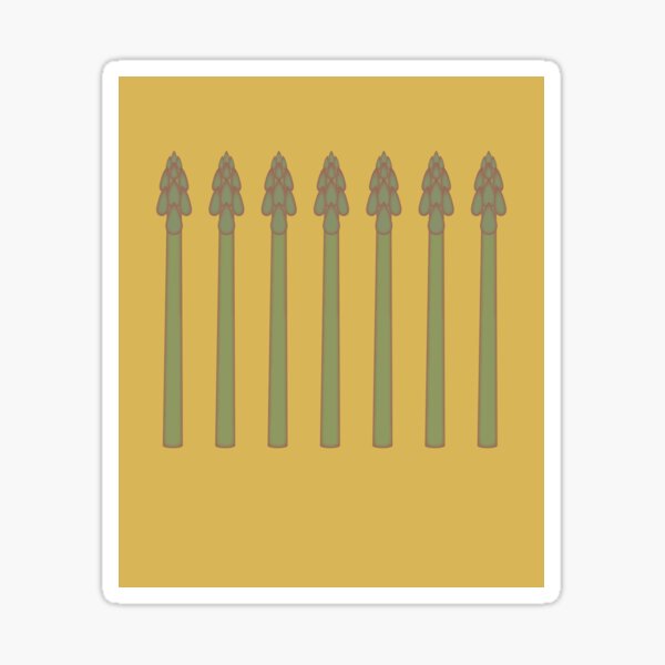 Asparagus Sticker