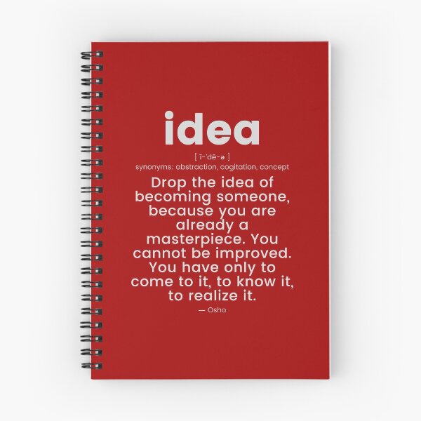Item preview, Drop the idea... Osho Quote – To Turn You Outside In! - text design designed and sold by RetComly.