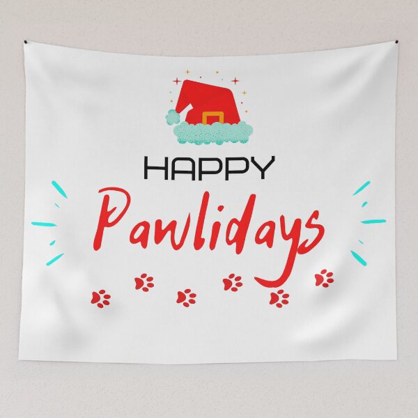 Item preview, Happy Pawlidays designed and sold by Asaha17.